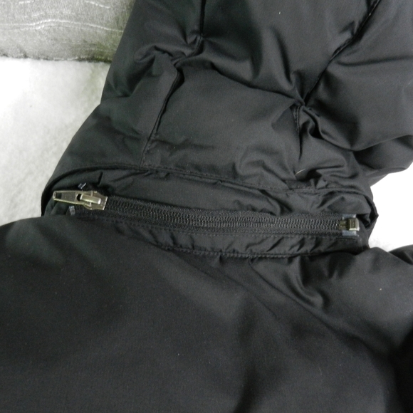 LL Bean Jacket Womens XS Black Down Trench Pertex Classic Downtek Waterproof - Picture 15 of 16